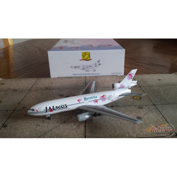 Dodo Diecast 1/400 McDonnell Douglas DC-10 JALWays Japan Airlines / JA8551