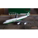 JET-X Diecast 1/400 Boeing 747-400 Eva Air / B-16401