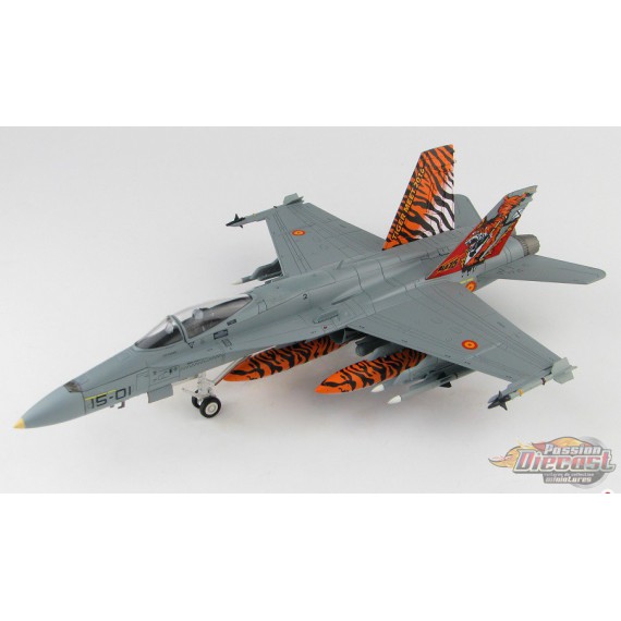 McDonnell Douglas EF-18A Hornet Spanish Air Force, 15-01, Zaragoza AB,  Spain, NATO Tiger Meet 2016 - Hobby Master 1/72 - HA3551