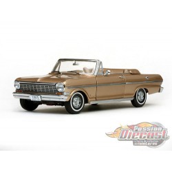 1963 Chevrolet Nova Open Convertible Gold - Sunstar 1/18 - 3975 - Passion Diecast 