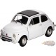 Fiat Nuova 500 1957 White - Welly 1/18 - 18009 - Passion Diecast 