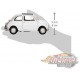 Fiat Nuova 500 1957 Blanche - Welly 1/18 - 18009 - Passion Diecast 