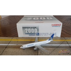 Dragon Wings 1/400 Boeing 737-824 Continental Airlines / N17233 - Passion Diecast