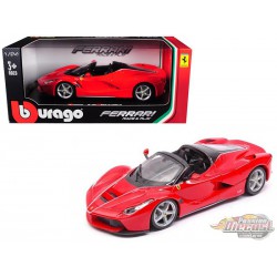 Ferrari LaFerrari F70 Aperta Red -  Bburago 1/24 -  18 26022  RD - Passion Diecast 