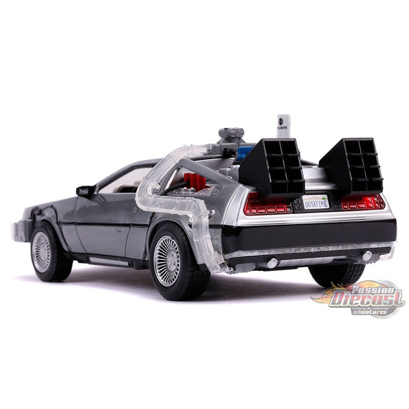 Delorean Time Machine with Light - Back to the Future Part II (1989 ...