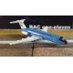 Aeroclassics 1/400 BAC 1-11/111 - Braniff Jelly Bean BLUE / N1542 - Passion Diecast