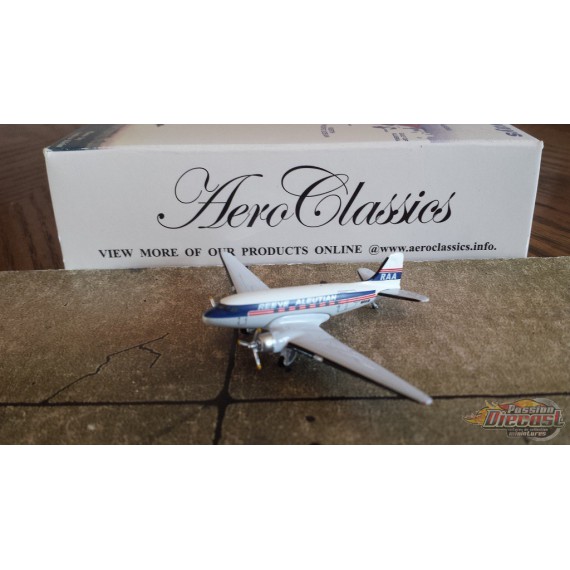 Aeroclassics 1/400 Douglas DC-3 Reeve Aleutian Airways / N19906 - Passion Diecast