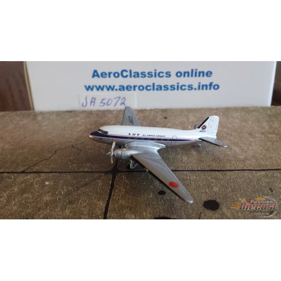 Aeroclassics 1/400 Douglas DC-3 All Nippon Airways / JA5072 - Passion  Diecast
