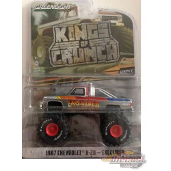 Excaliber - 1987 Chevrolet K20 Silverado Monster Truck - Kings of Crunch Series 5 - 1-64 GreenMachine 49050 EGR