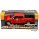 2019 Ford F-150 Pickup  Lariat Crew Cab  Red - Diecast Model - Motormax 1/24 - 79363 RD  - Passion Diecast 