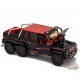 Mercedes Benz G63 AMG 6x6  Red and Black - 1st Edition - Era 1/64 - MB196X6RF06  -  Passion Diecast 