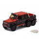 Mercedes Benz G63 AMG 6x6  Red and Black - 1st Edition - Era 1/64 - MB196X6RF06  -  Passion Diecast 