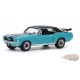 1967 Ford Mustang Coupe "Ski Country Special"  Turquoise - Greenlight 1/64 Hobby Exclusive - 30154  -  Passion Diecast 