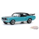 1967 Ford Mustang Coupe "Ski Country Special"  Turquoise - Greenlight 1/64 Hobby Exclusive - 30154