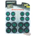 Kings of Crunch Firestone  Wheel & Tire Pack  (Hobby Exclusive)  1-64 GREENMACHINE 16010 AGR