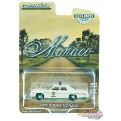 1975 Dodge Monaco - Hazzard County Sherif -  Duke of Hazzard   (Hobby Exclusive) 1-64 GREENMACHINE 30140GR