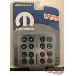 MOPAR Wheel & Tire Pack (Hobby Exclusive) 1-64 GREENMACHINE 13168GR