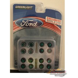 Ford Wheel & Tire Pack  (Hobby Exclusive)  1-64 GREENMACHINE 13166GR