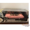 1-43 Hollywood GREENMACHINE - 1955 Cadillac Fleetwood Series 60 - Pink Cadillac - Elvis Presley (1935-77)