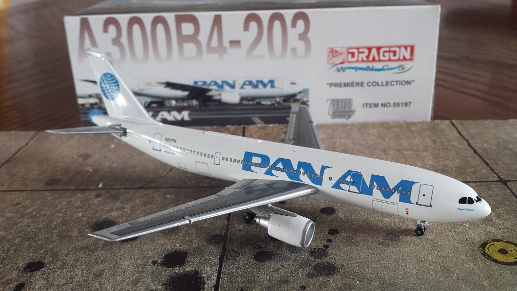 Dragon Wings 1/400 Airbus A300-B4 Pan Am / N207PA - Passion Diecast