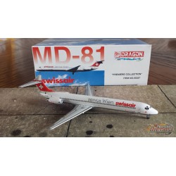 Dragon Wings 1/400 McDonnell Douglas MD-81 Swissair (Servus Wien) / HB-IND - Passion Diecast