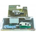 Chevrolet Nomad 1955  and Shasta Airflyte avec Awning   Hitch & Tow Series 16 GREENMACHINE 32160 AGR 1-64
