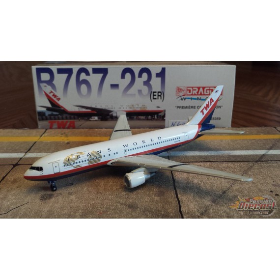 Dragon Wings 1/400 Boeing 767-231 TWA Trans World / N601TW - Passion Diecast