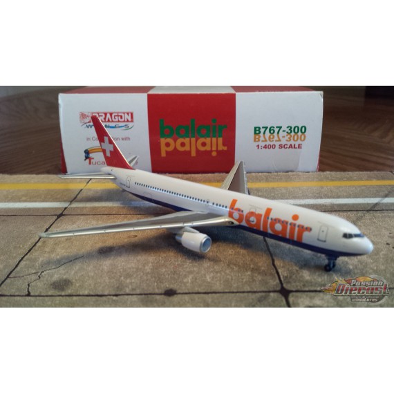 Dragon Wings 1/400 Boeing 767-300 Balair / HB-IHW - Passion Diecast