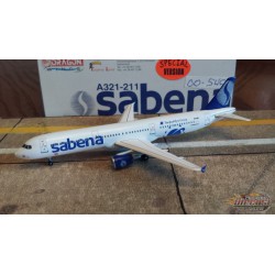 Dragon Wings 1/400 Airbus A321 Sabena Special Logo / OO-SUC - Passion Diecast