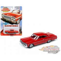 1964 Chevy Impala Hardtop - Riverside Red   - Johnny Lightning -  1:64 - RCSP012