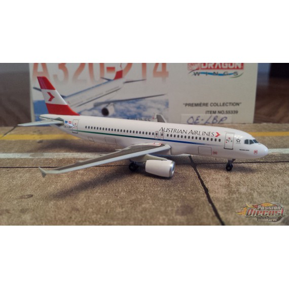 Dragon Wings 1/400 Airbus A320 Austrian Airlines / OE-LBP - Passion Diecast