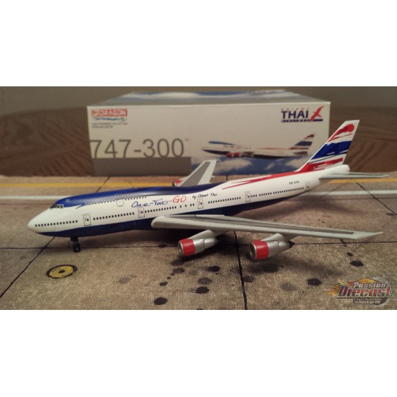 Dragon Wings 1/400 Boeing 747-300 Thai Airways / HS-UTK - Passion Diecast