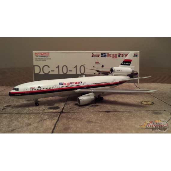 Dragon Wings 1/400 McDonnell Douglas DC-10-10 Skytrain / G-AZZC - Passion Diecast