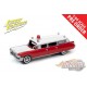 1959 Cadillac Ambulance  Red - Johnny Lightning -  1:64 - JLSP098