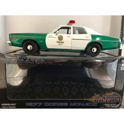 1977 Dodge Monaco Pursuit - Metropolitan Police -  The Terminator -  GREENMACHINE 1/24 ,  84101GR