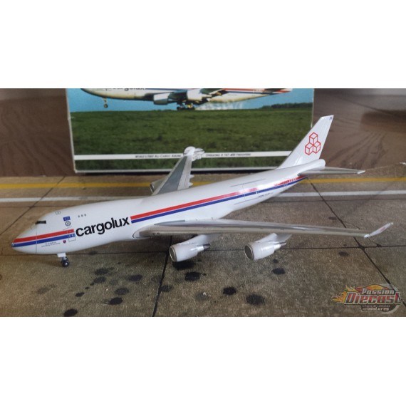 Dragon Wings 1/400 Boeing 747-400F Cargolux / LX-ICV - Passion Diecast