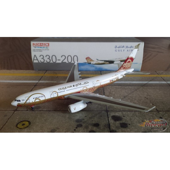 Dragon 1/400 Airbus A330-200 Gulf Air / A40-KF - Passion Diecast