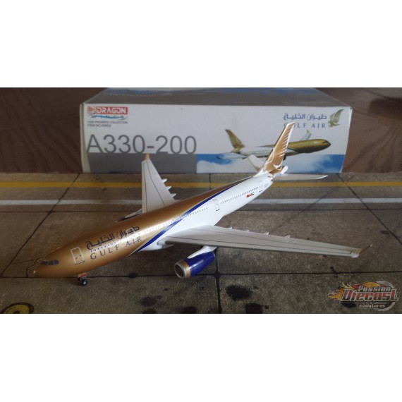 Dragon 1/400 Airbus A330-200 Gulf Air / A40-KE - Passion Diecast