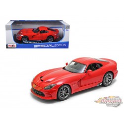 2013 Dodge  Viper   Rouge  Maisto 1/18 - 31128 RD - Passion Diecast