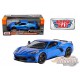2020 Chevrolet Corvette C8 Stingray Bleu  - Motormax 1/24 - 79360 BL- Passion Diecast 
