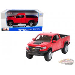 2017 Chevrolet Colorado ZR2 Rouge Maisto 1/27 - 31517 RD Passion Diecast 