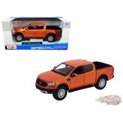 2019 Ford Ranger Copper Orange - Maisto 1/24 - 31521 OR - Passion Diecast 