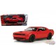 2018 Dodge Challenger SRT Hellcat Widebody Red - Motormax 1/24 - 79350 RD - Passion Diecast 