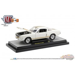 Shelby G.T. 350H 1966 Blanc/or - M2 Machines 1:24 - M2-40300 - Passion Diecast 
