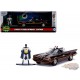 1966 Classic TV Series, Batmobile  with Batman Figure - Hollywood Rides - Jada 1:32  - 31703 - Passion Diecast 