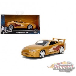 Slap Jack's Toyota Supra Bronze  - Fast & Furious -  Jada 1:32  - 99542  - Passion Diecast 