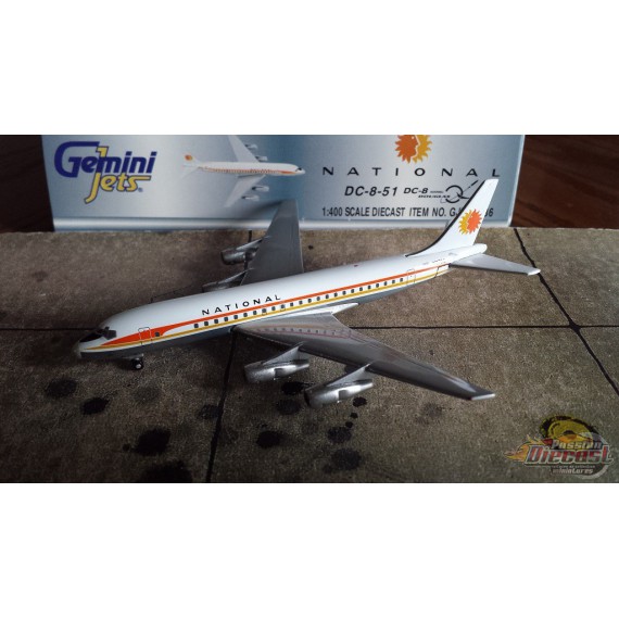Gemini Jets 1/400 Douglas DC-8 Sr.51 National / N875C - Passion Diecast