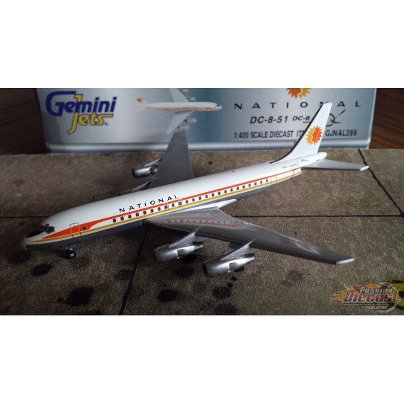 Gemini Jets 1/400 Douglas DC-8 Sr.51 National / N875C - Passion Diecast