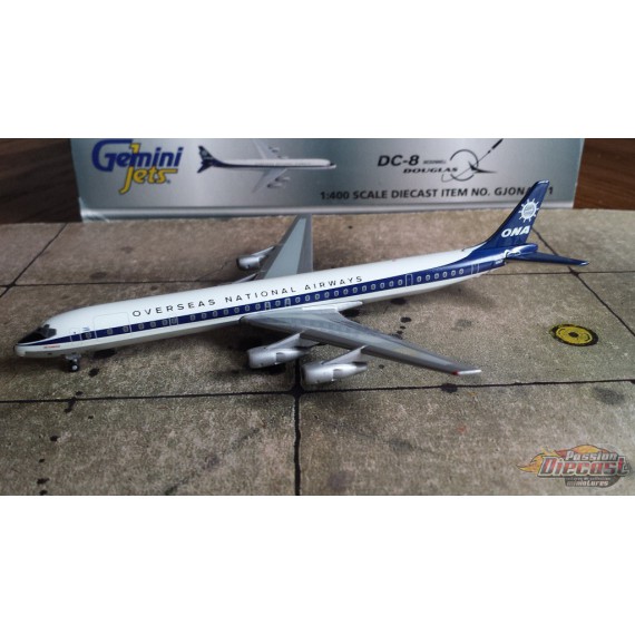 Gemini Jets 1/400 Douglas DC-8 Sr.61 Overseas National Airways / N867F - Passion Diecast