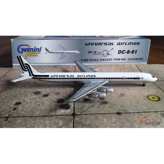 Gemini Jets 1/400 Douglas DC-8 Sr.61 Universal Airlines / N803U - Passion Diecast